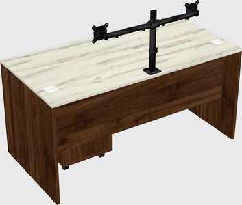 Rectangular desk