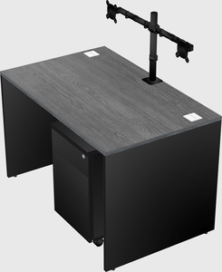 Rectangular desk