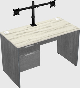 Rectangular desk