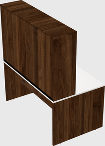 Rectangular desk