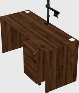 Rectangular desk