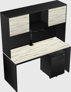 Rectangular desk