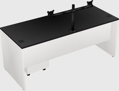 Rectangular desk