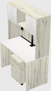 Rectangular desk