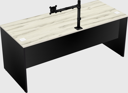 Rectangular desk