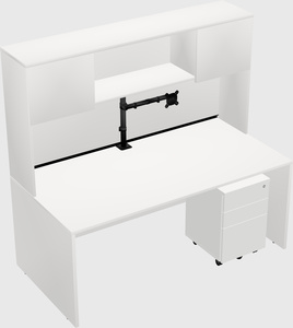 Rectangular desk