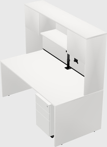Rectangular desk