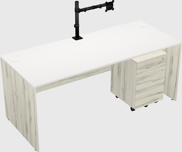 Rectangular desk