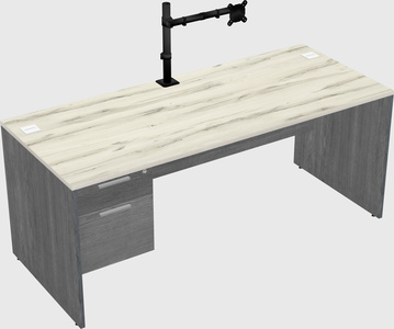 Rectangular desk