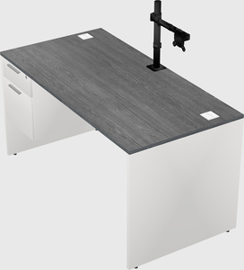 Rectangular desk