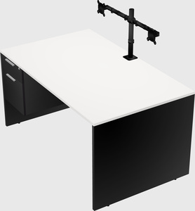Rectangular desk