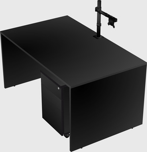 Rectangular desk