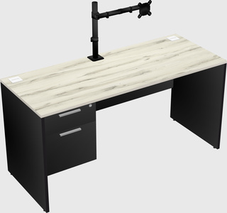 Rectangular desk