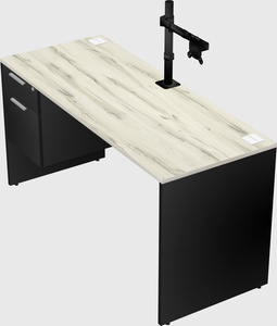 Rectangular desk