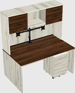 Rectangular desk
