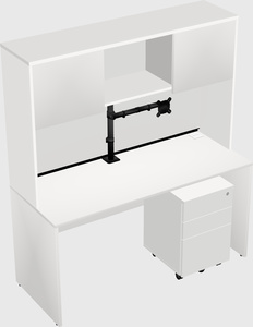 Rectangular desk