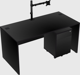 Rectangular desk