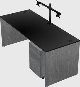 Rectangular desk