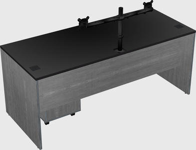 Rectangular desk