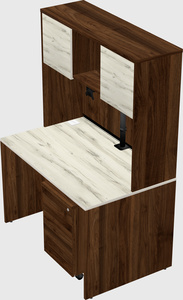 Rectangular desk