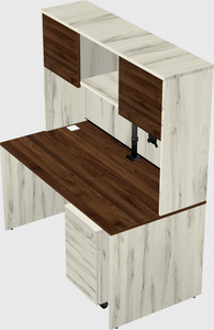 Rectangular desk