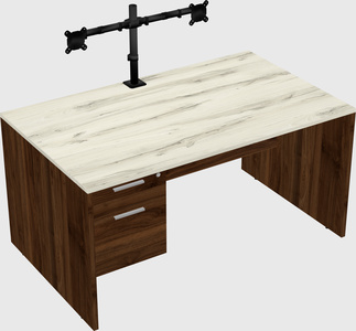 Rectangular desk
