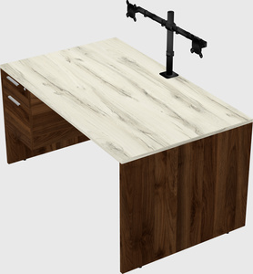 Rectangular desk