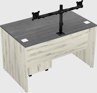 Rectangular desk