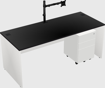 Rectangular desk