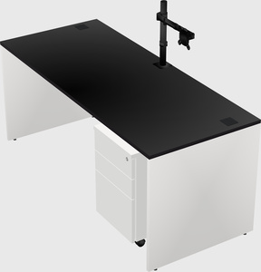Rectangular desk