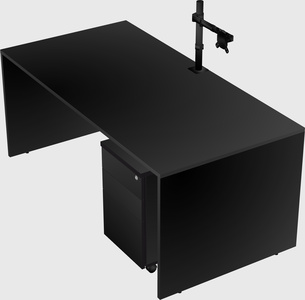 Rectangular desk