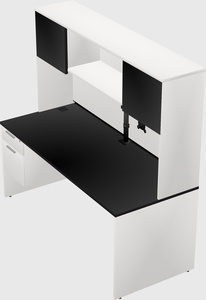Rectangular desk