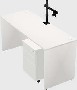 Rectangular desk