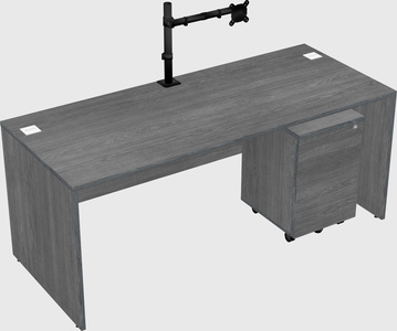 Rectangular desk