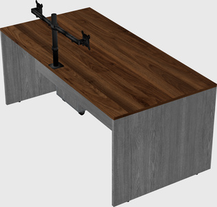 Rectangular desk