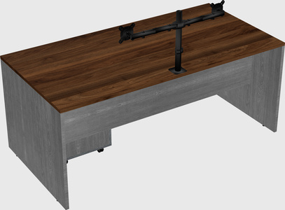 Rectangular desk