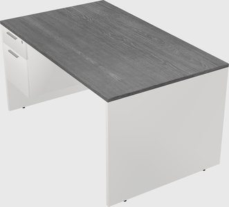 Rectangular desk