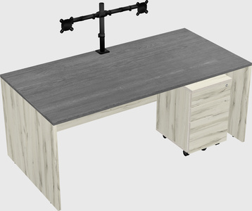 Rectangular desk
