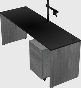 Rectangular desk
