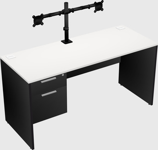 Rectangular desk