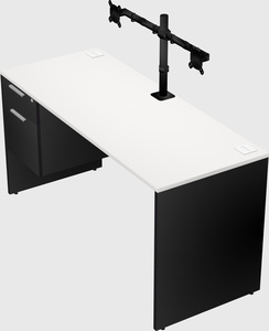 Rectangular desk