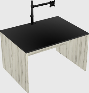 Rectangular desk