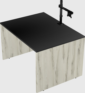 Rectangular desk