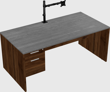 Rectangular desk