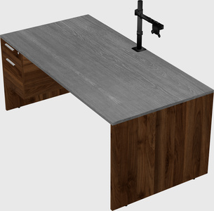 Rectangular desk