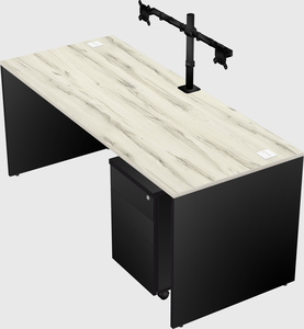 Rectangular desk