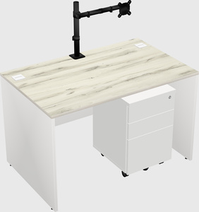 Rectangular desk