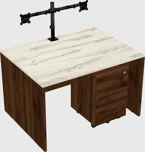 Rectangular desk
