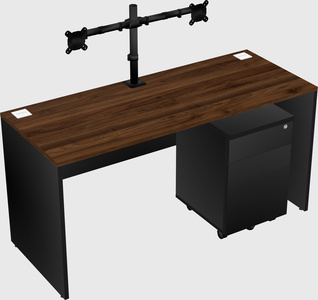 Rectangular desk