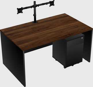 Rectangular desk
